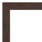 Specchio da parete per bagno Wildwood Brown non smussato, 33" x 27", rettangolare, da parete