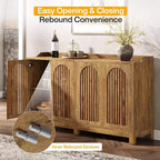 Mobile credenza da cucina, credenza a buffet in stile rustico 57