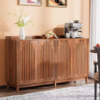 Mobile credenza da cucina, credenza a buffet in stile rustico 57