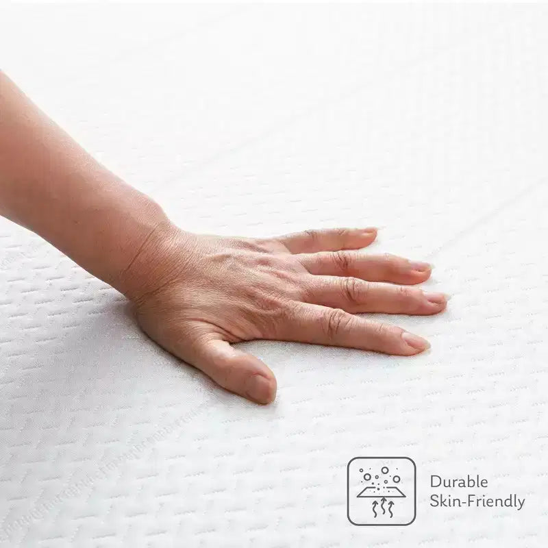 14 cm in memory foam al carbone di bambù con rivestimento rinfrescante
