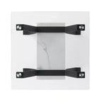 Elegante Letto a Scomparsa Queen Size con Maniglie e Gambe in Legno Massello di Pino
