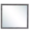 HomeRoots 35 Dark Gray Wood Framed Accent Mirror