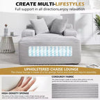 Divano a pavimento in velluto oversize moderno futon