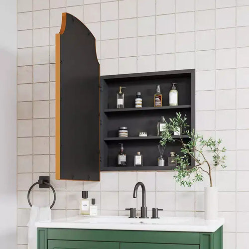 29,9 A x 19,7 L Mobiletto da bagno Golden Farmhouse