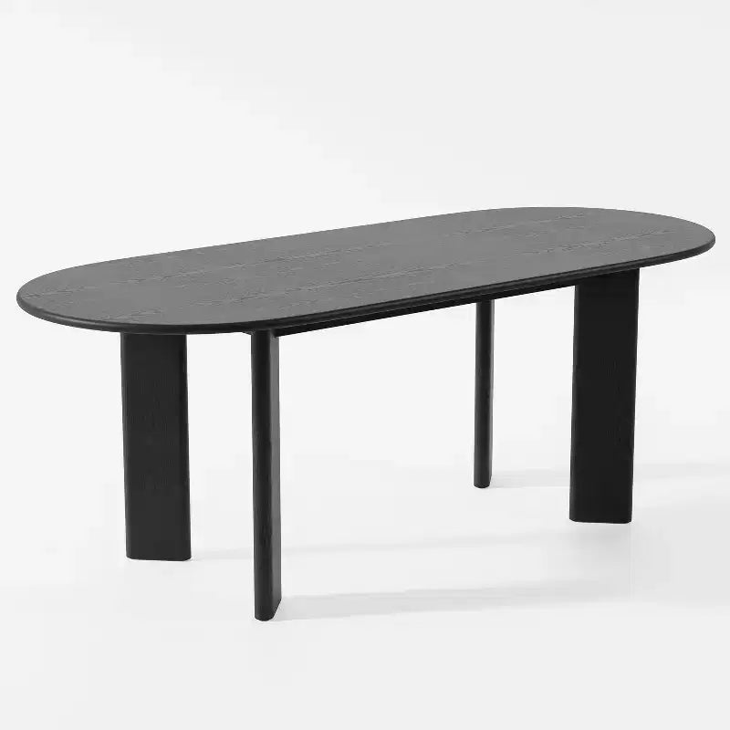 Tavolo da pranzo ovale curvato 79 per 6-8 persone