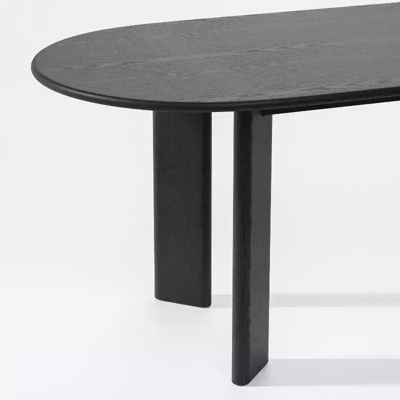 Tavolo da pranzo ovale curvato 79 per 6-8 persone