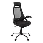 HomeStock 35 in.H Adjustable Height White Foam Seat Material with Casters/Wheels Office Chairs