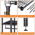 Heavy Duty Clothes Rack, Clothing Racks for Hanging Clothes, Freestanding Garment Racks