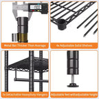 Heavy Duty Clothes Rack, Clothing Racks for Hanging Clothes, Freestanding Garment Racks