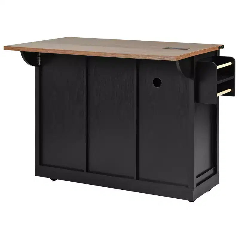 Set 3 pz da pranzo in legno massello con finitura mogano - 4 posti
