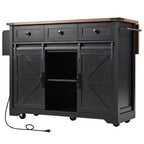 Set 3 pz da pranzo in legno massello con finitura mogano - 4 posti