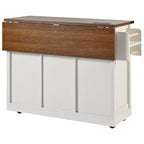 Set 3 pz da pranzo in legno massello con finitura mogano - 4 posti