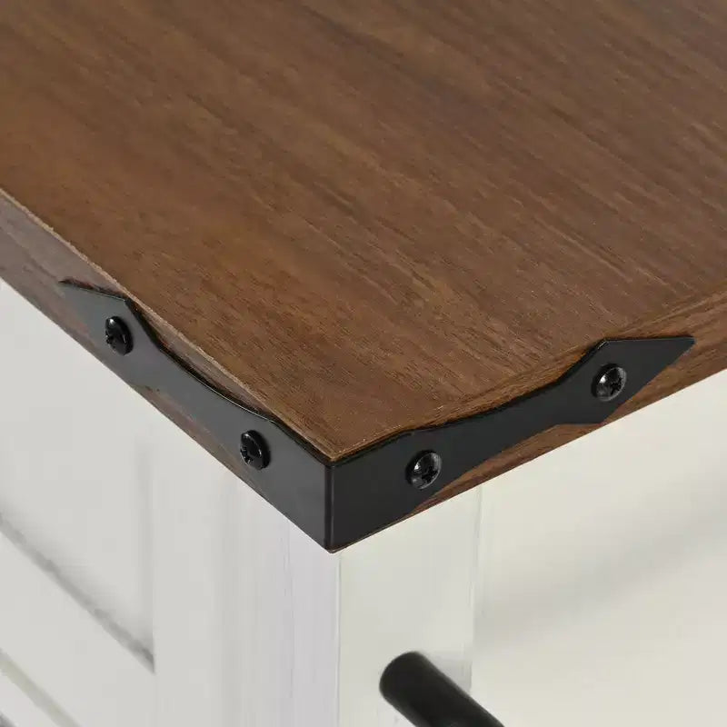 Set 3 pz da pranzo in legno massello con finitura mogano - 4 posti