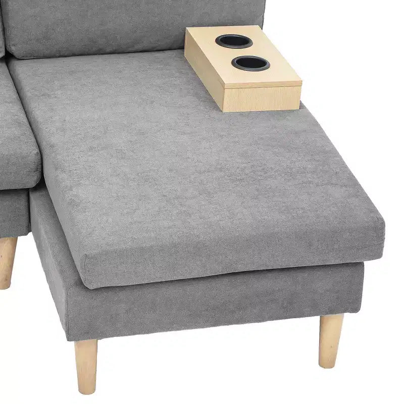 Divano sezionale modulare a U 109 posti, comodo divano con braccioli per soggiorno e camera da letto