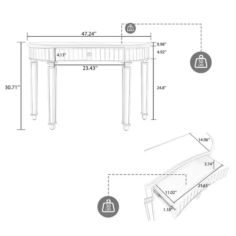 Tavolo da Cucina Belmont Square e Sedie da Cucina in Legno