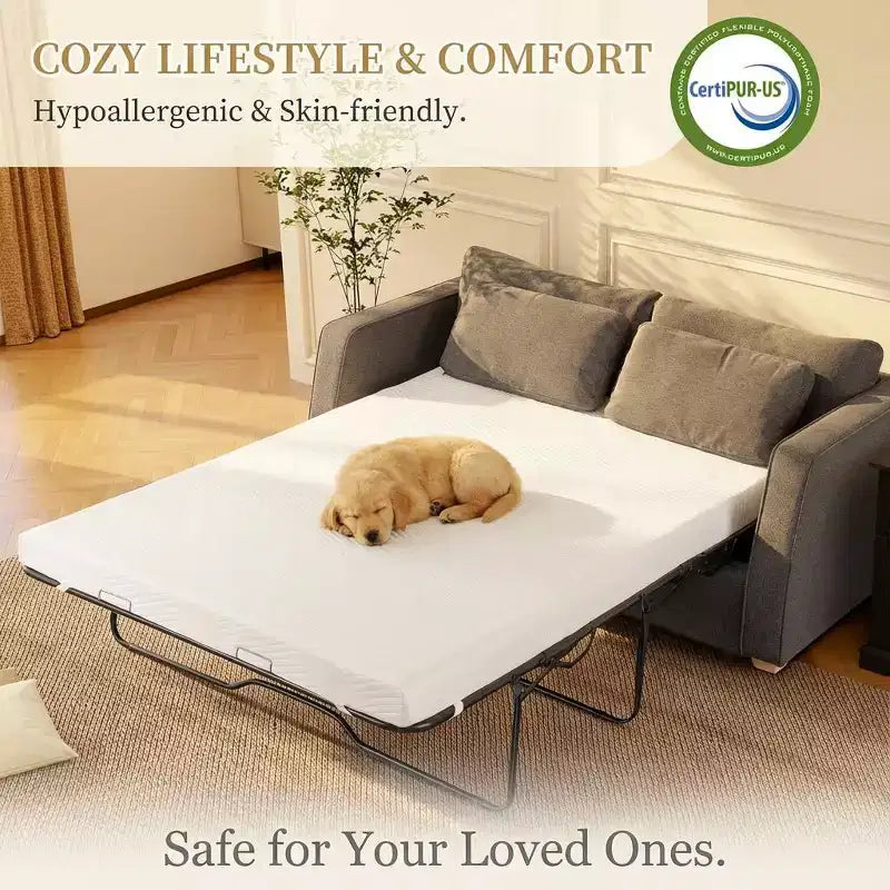 4 sostituzioni di materassi per divano letto in memory foam Gel