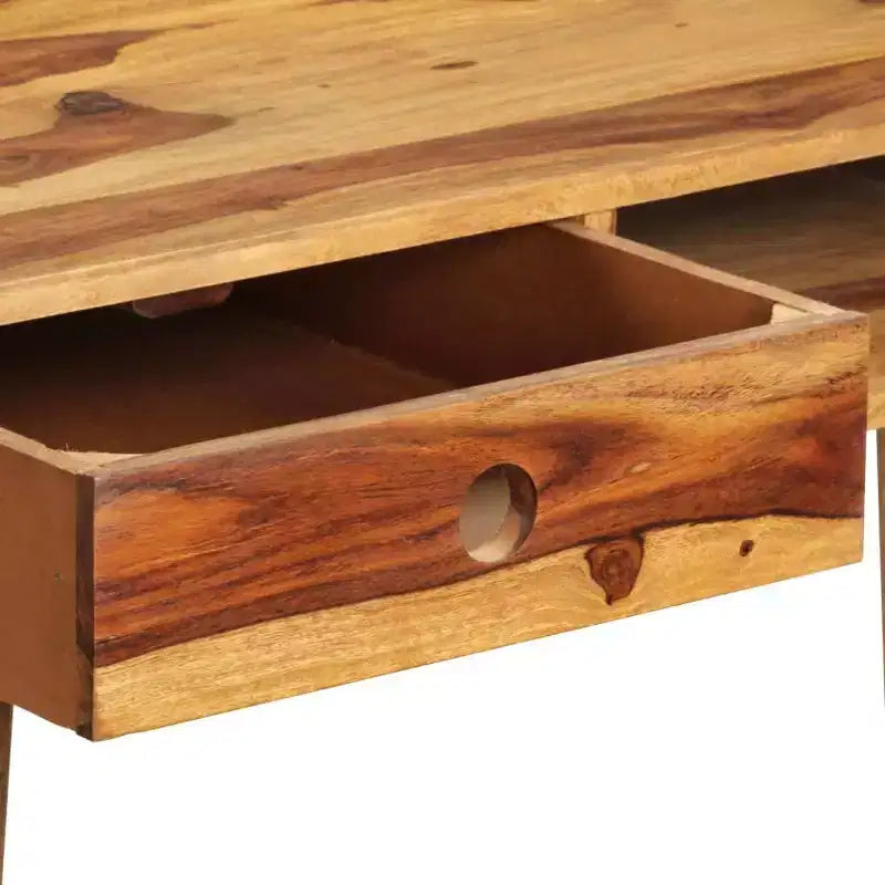 Scrivania 43.3x21.7x29.9 Legno massello di acacia