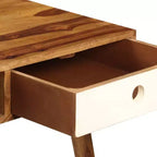Scrivania 43.3x21.7x29.9 Legno massello di acacia