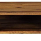 Scrivania 43.3x21.7x29.9 Legno massello di acacia