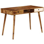 Scrivania 43.3x21.7x29.9 Legno massello di acacia
