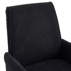Sedia da ufficio a schienale medio, sollevabile, in tessuto a righe, ergonomica. Ideale per lavoro, studio e relax