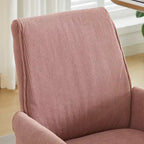 Sedia da ufficio a schienale medio, sollevabile, in tessuto a righe, ergonomica. Ideale per lavoro, studio e relax