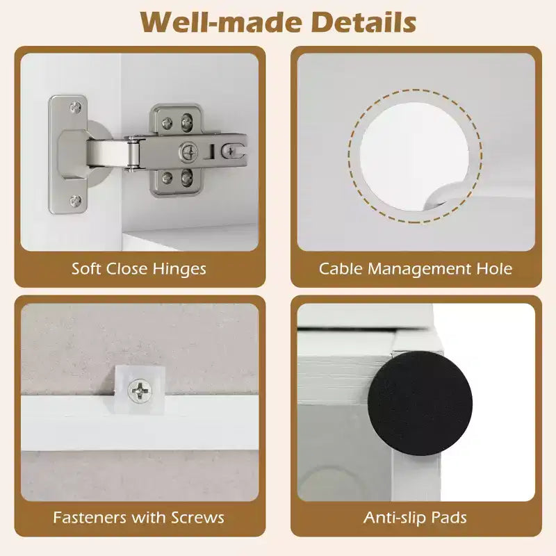 Dispensa da Cucina con Stazione di Ricarica