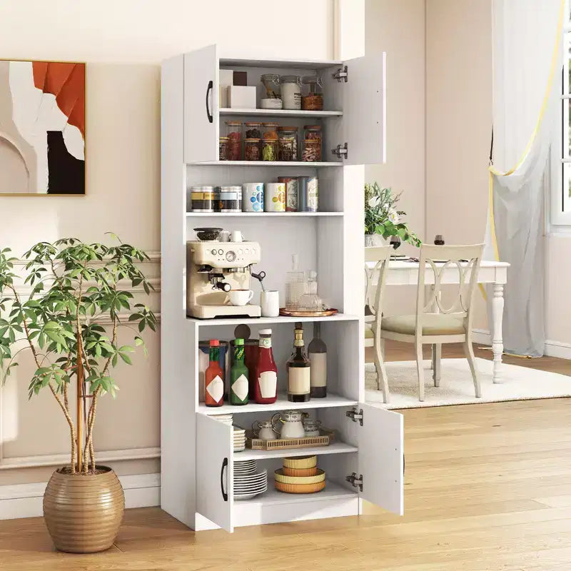 Dispensa da Cucina con Stazione di Ricarica