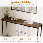 Tavolo Consolle Industriale Stretto da 140 cm