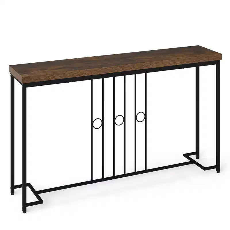 Tavolo Consolle Industriale Stretto da 140 cm