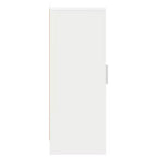 Scarpiera Compatta in Legno Ingegnerizzato Bianco