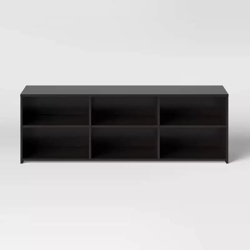 Mobile TV con spazio contenitivo, per TV fino a 70", Nero
