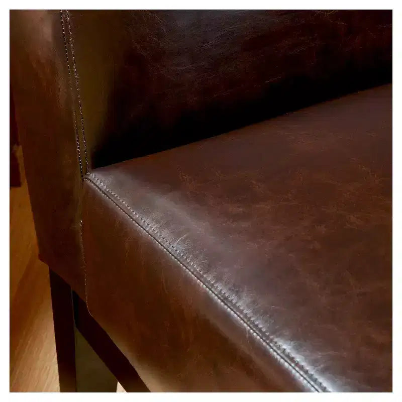 Poltrona Darcy Slipper Marrone - Christopher Knight Home: Rivestita in tessuto, Struttura in legno massello, Pulizia a macchia, Capacità 113 kg