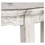Tavolino rotondo in legno anticato Country Cottage - Alaterre Furniture
