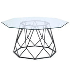 Hamela Glass Top Coffee Table - miBasics