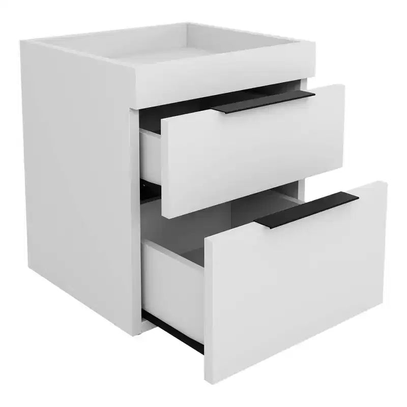 Comodino doppio cassetto Carter Modern