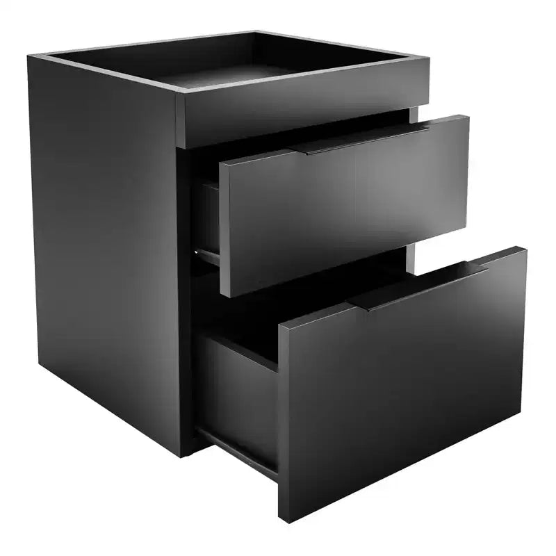 Comodino doppio cassetto Carter Modern